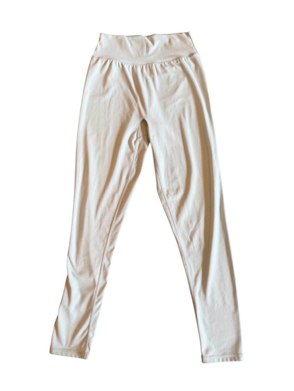 P'tula Cream High-Waist Leggings